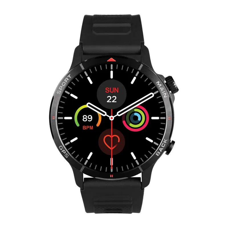 Supa-Fly Fit Fuel Smartwatch Black