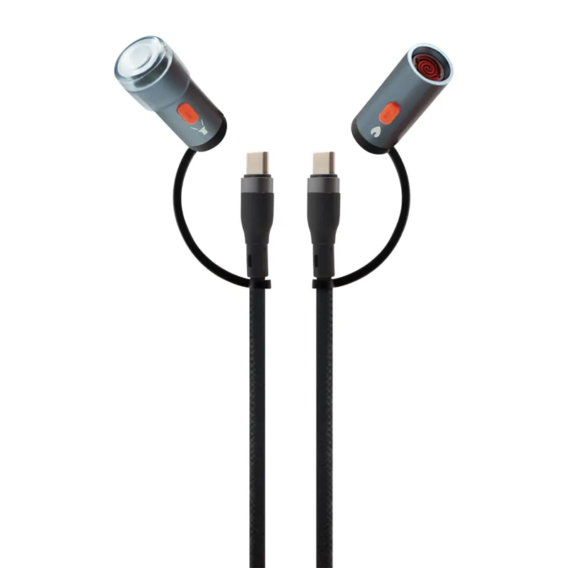 Supa-Fly Reversible Lightning Cable Black